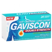 Gaviscon Double Strength Peppermint Tablets 24