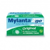 Mylanta 2 Go Antacid Original Tab X 100