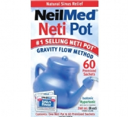 NeilMed's  NetiPot + 60 Sachets