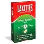 Laxettes with Senna 12mg 50 Tablets