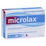 Microlax 5mL 12 Enemas