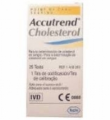 Accutrend Cholesterol Test Strips X 25