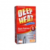 Deep Heat Back Patches 2pk