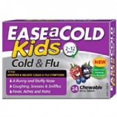 Ease a Cold & Flu Kids Berry 24 Chewable Tablets