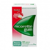 Nicorette Gum Fresh Fruit 2mg 105