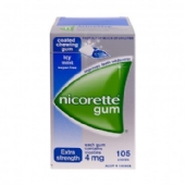 Nicorette Gum Icy Mint 4mg 105
