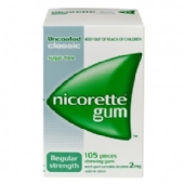 Nicorette Gum Classic 2mg 105