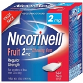 Nicotinell Fruit Chewing Gum 2mg 144 Pieces
