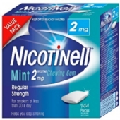 Nicotinell Mint Chewing Gum 2mg 144 Pieces