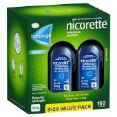 Nicorette Cooldrops Lozenges Reg Strength Icy Mint 2mg 160 