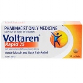 Voltaren Rapid 25 30 tablets